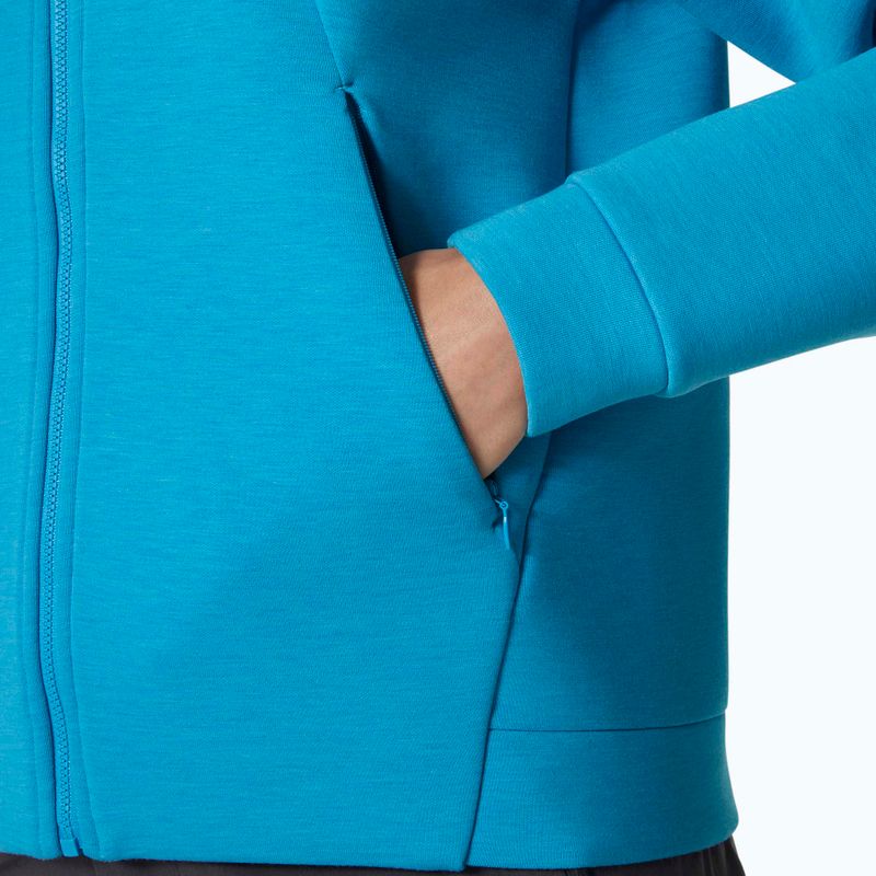 Дамски суитшърт Helly Hansen HP Ocean Full Zip Jacket 2.0 cyan 5
