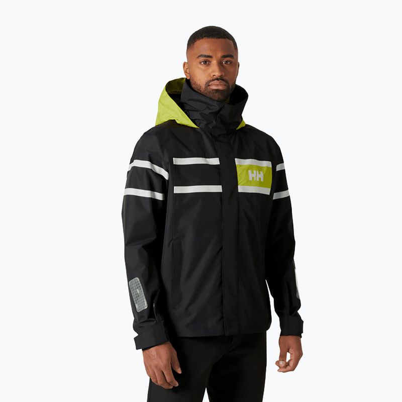 Мъжко ветроходно яке Helly Hansen Salt Inshore 34423_981 ebony
