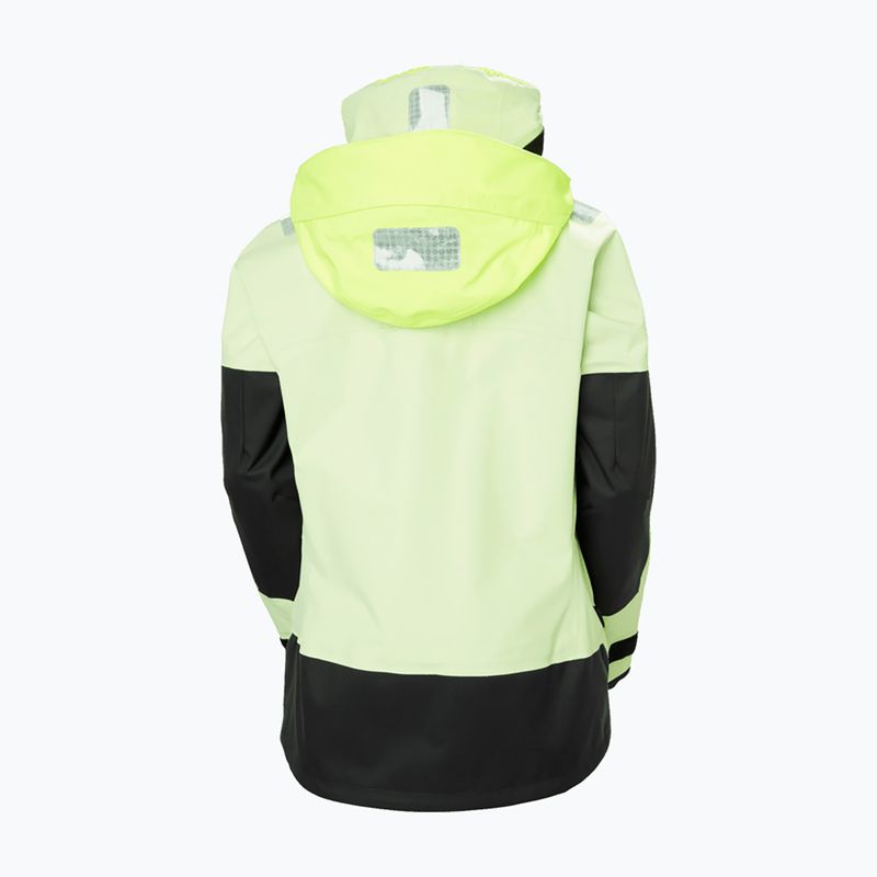Дамско яке за ветроходство Helly Hansen Skagen Pro washed lime 4