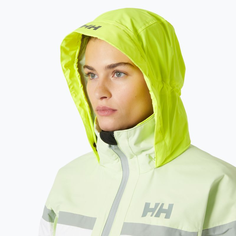 Дамско яке за ветроходство Helly Hansen Salt Original washed lime 3