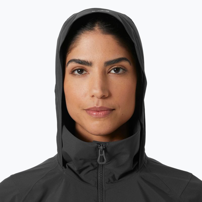 Дамско яке за ветроходство Helly Hansen Hp Racing Hooded ebony 3