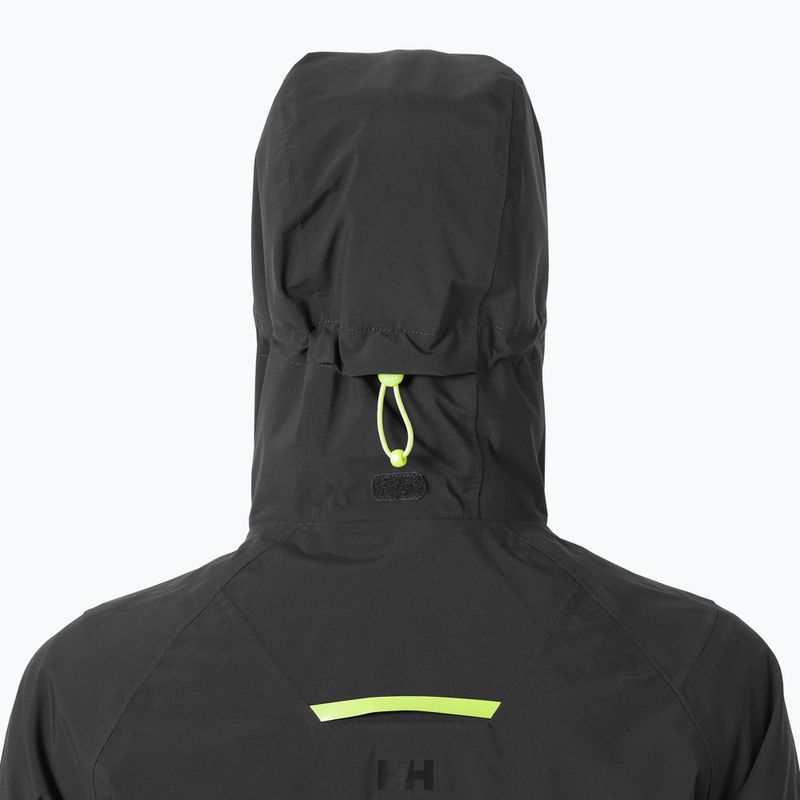 Дамско яке за ветроходство Helly Hansen Hp Racing Hooded ebony 4