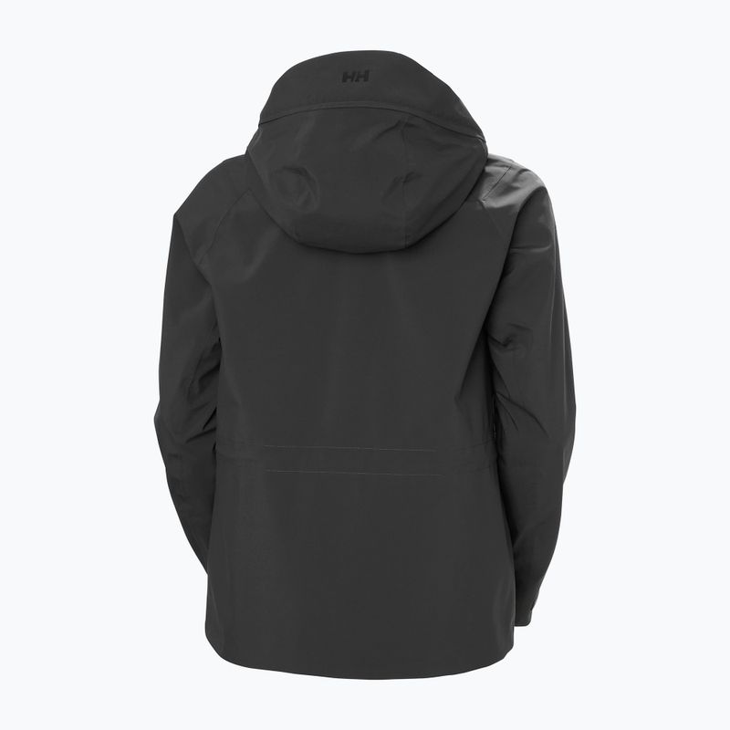 Дамско яке за ветроходство Helly Hansen Hp Racing Hooded ebony 9