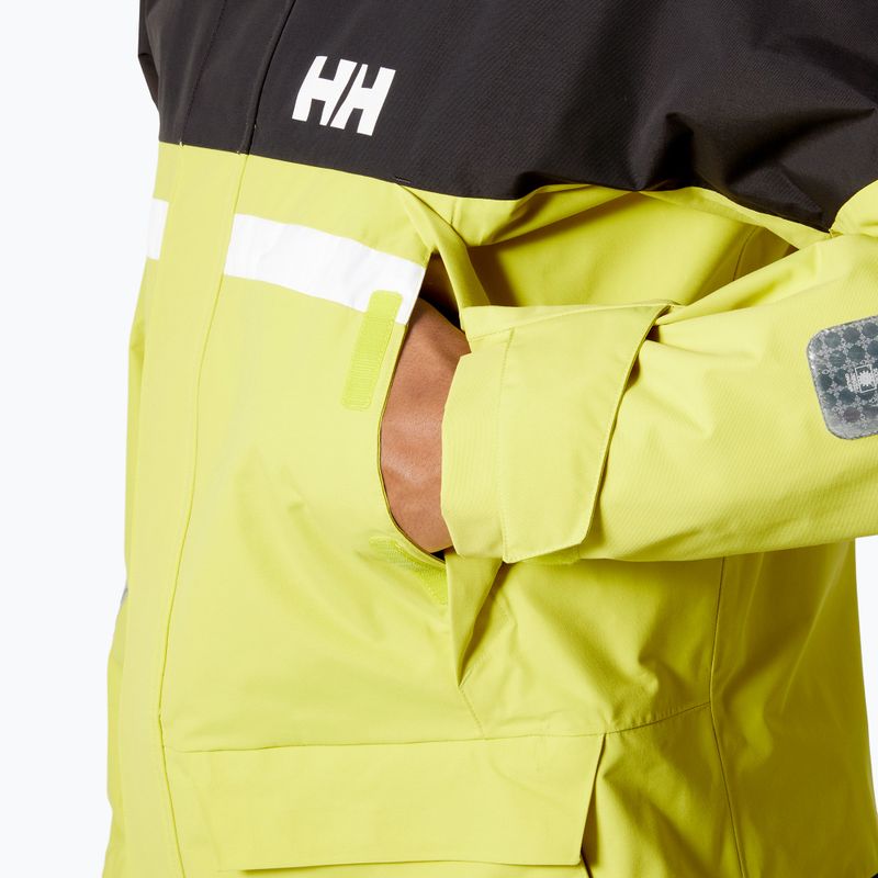 Мъжко яке за ветроходство Helly Hansen Pier 4.0 cyber lime 6