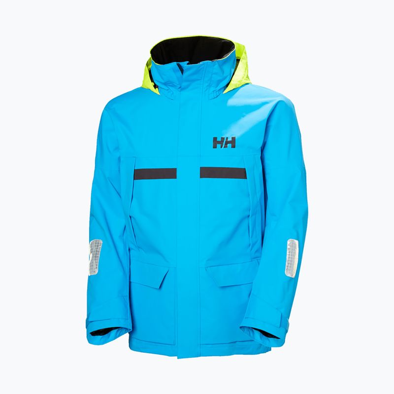 Мъжко яке за ветроходство Helly Hansen Pier 4.0 cyan