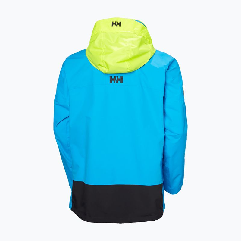 Мъжко яке за ветроходство Helly Hansen Pier 4.0 cyan 2