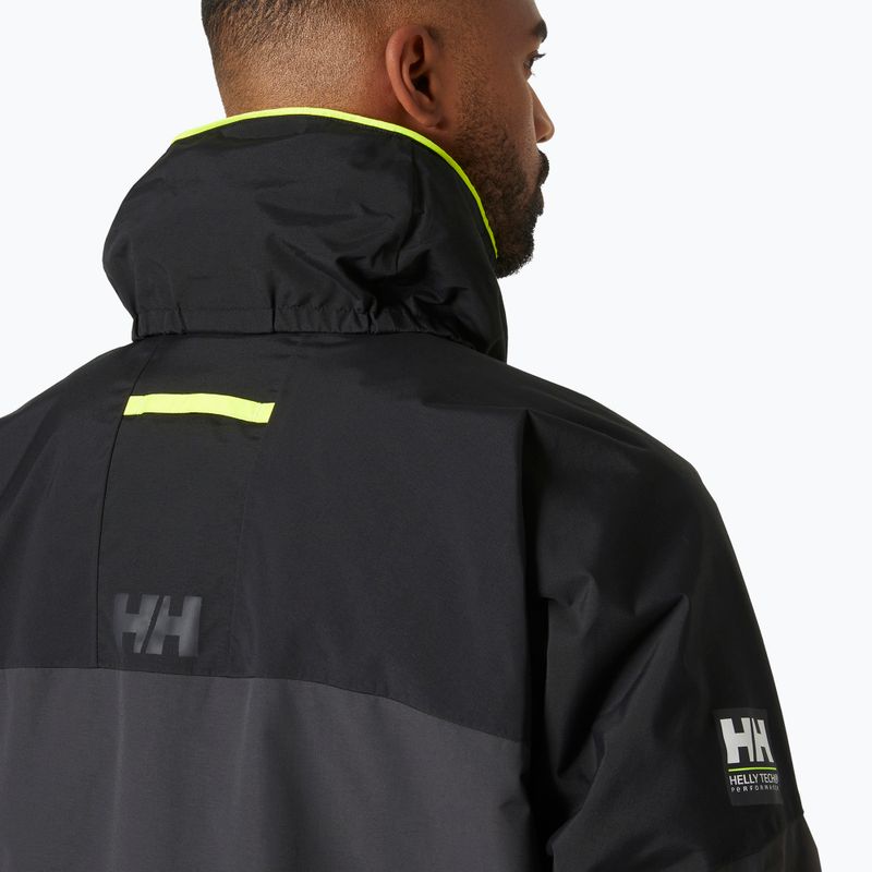 Мъжко дъждобранно яке Helly Hansen Pier 4.0, абанос 4