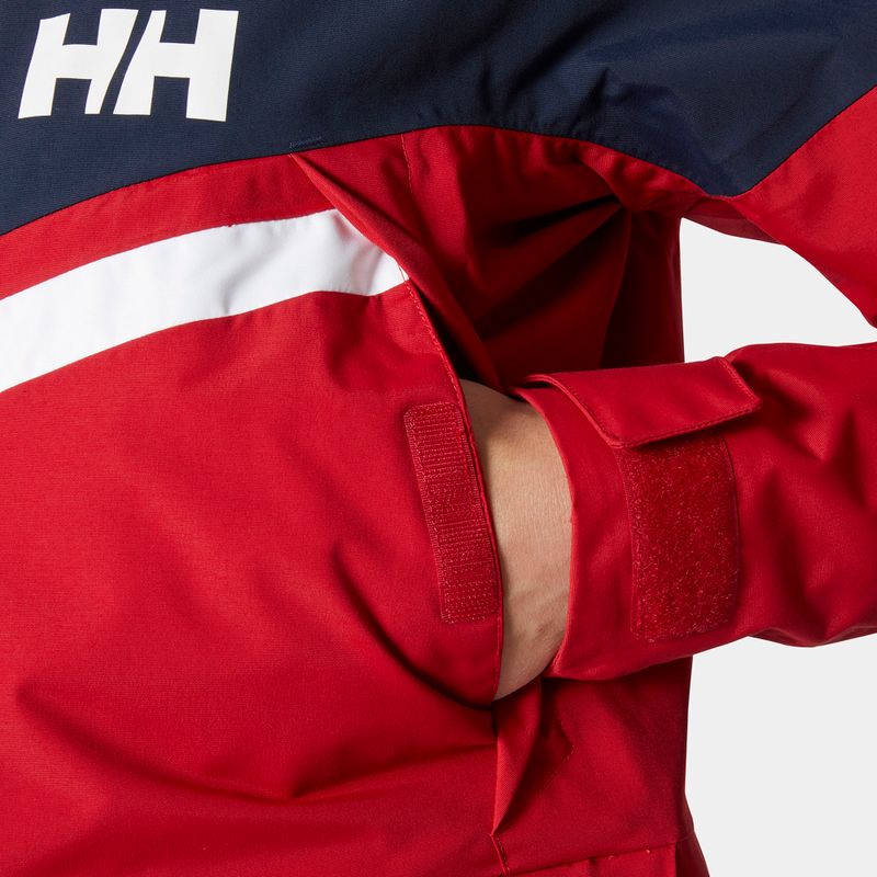 Дамско яке за ветроходство Helly Hansen Pier 4.0 red 6