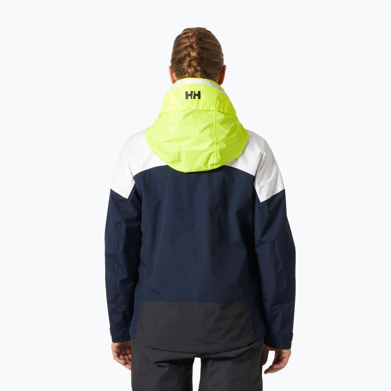 Helly Hansen Pier 4.0 дамско дъждобранно яке в тъмносиньо 2