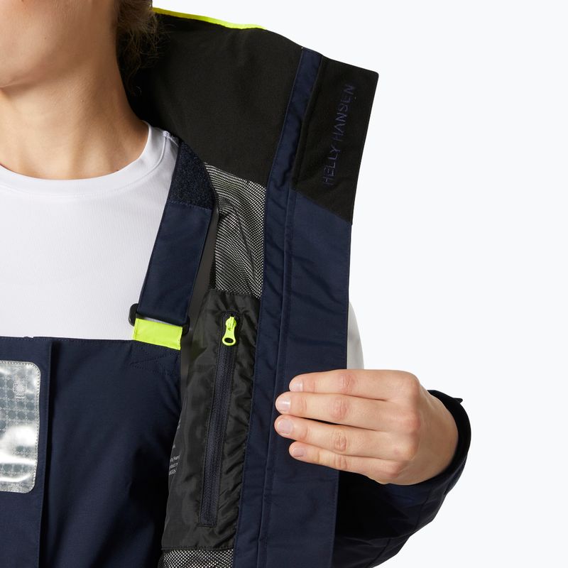 Helly Hansen Pier 4.0 дамско дъждобранно яке в тъмносиньо 9