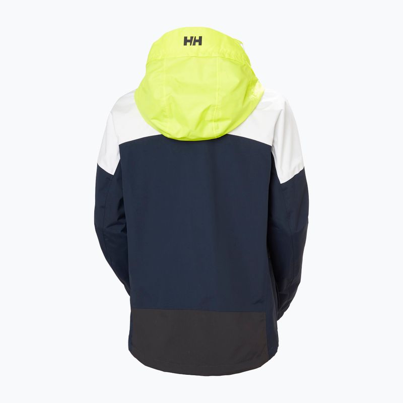 Helly Hansen Pier 4.0 дамско дъждобранно яке в тъмносиньо 11