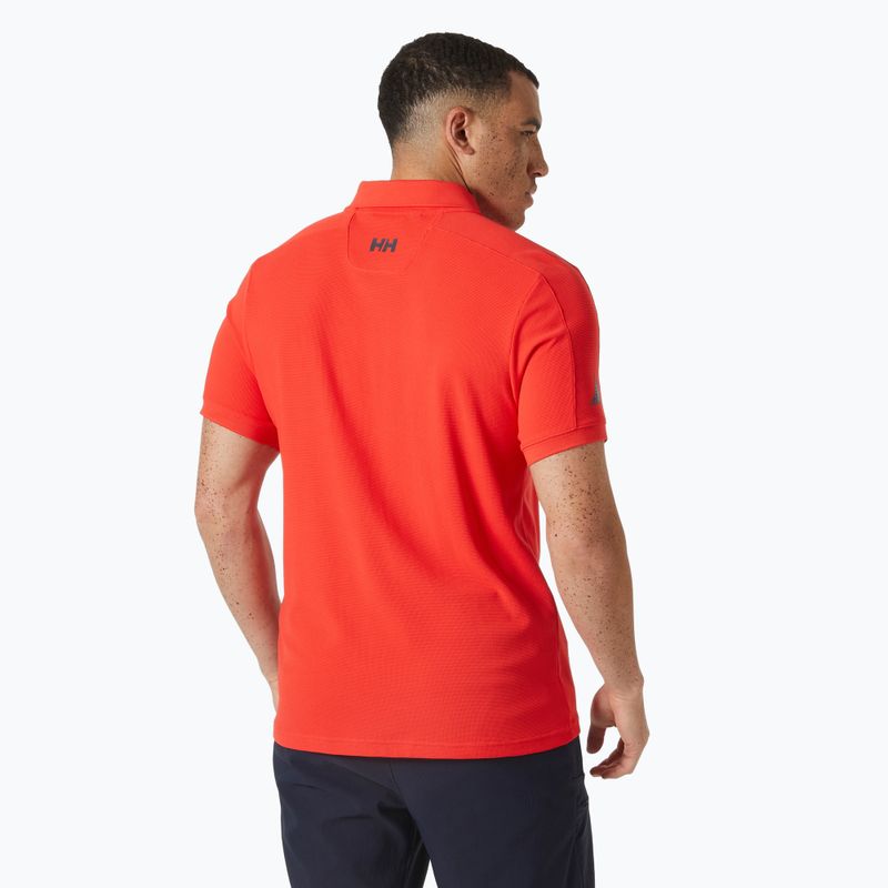 Мъжка поло тениска Helly Hansen Hp Race Polo 2.0 alert red 2