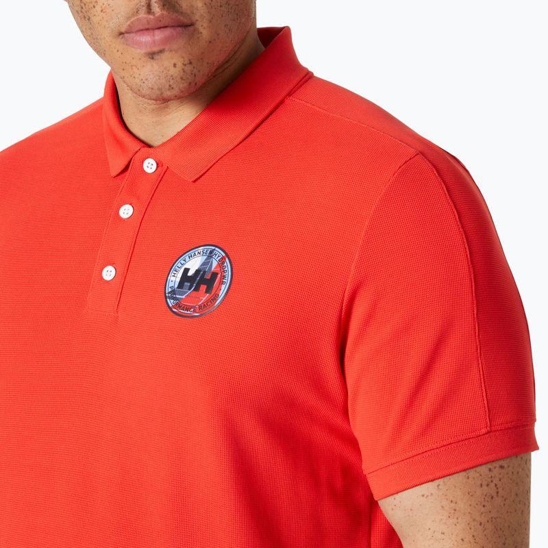 Мъжка поло тениска Helly Hansen Hp Race Polo 2.0 alert red 3