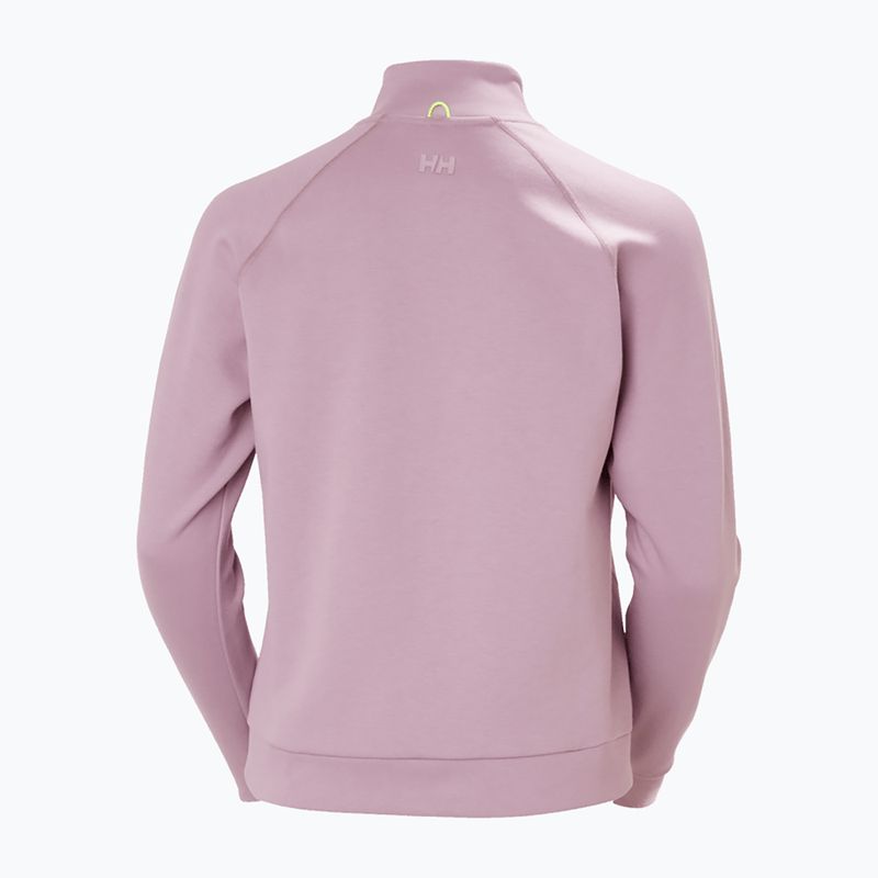 Дамски суитшърт Helly Hansen HP Tech Sweat Half Zip purple clay 4