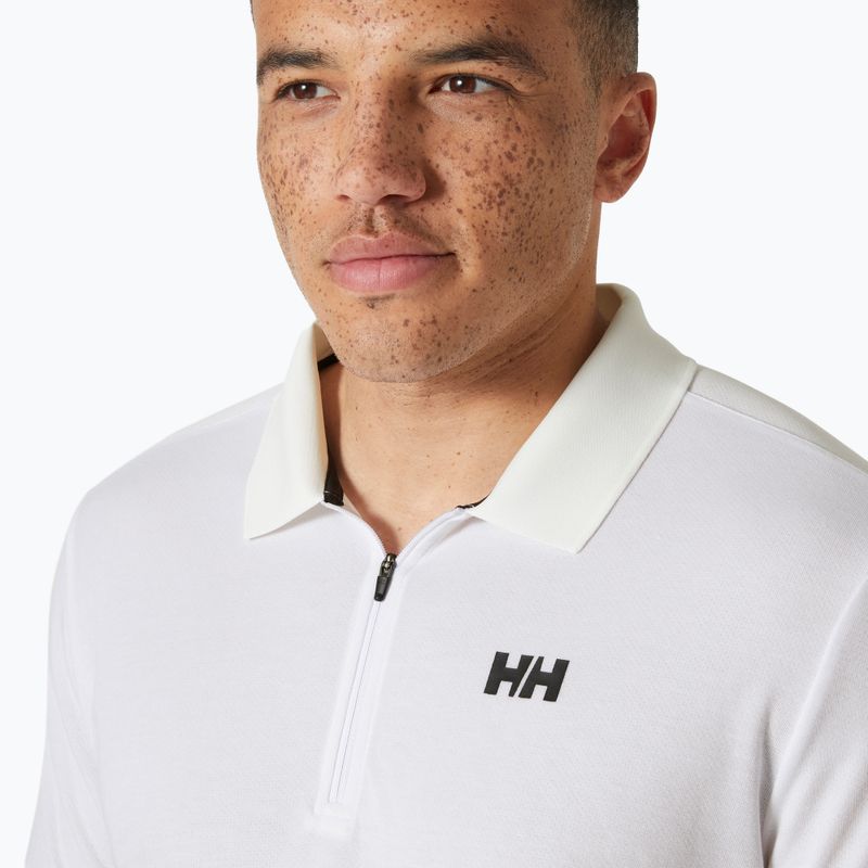 Мъжка поло тениска Helly Hansen Hp 1/2 Zip Polo Shirt white 3