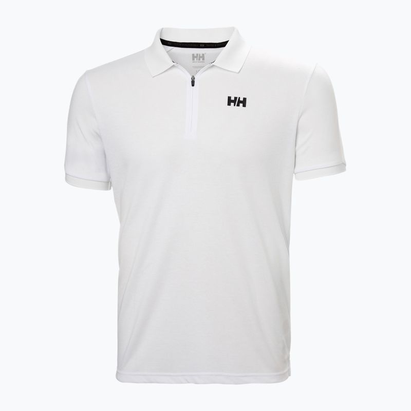 Мъжка поло тениска Helly Hansen Hp 1/2 Zip Polo Shirt white 5