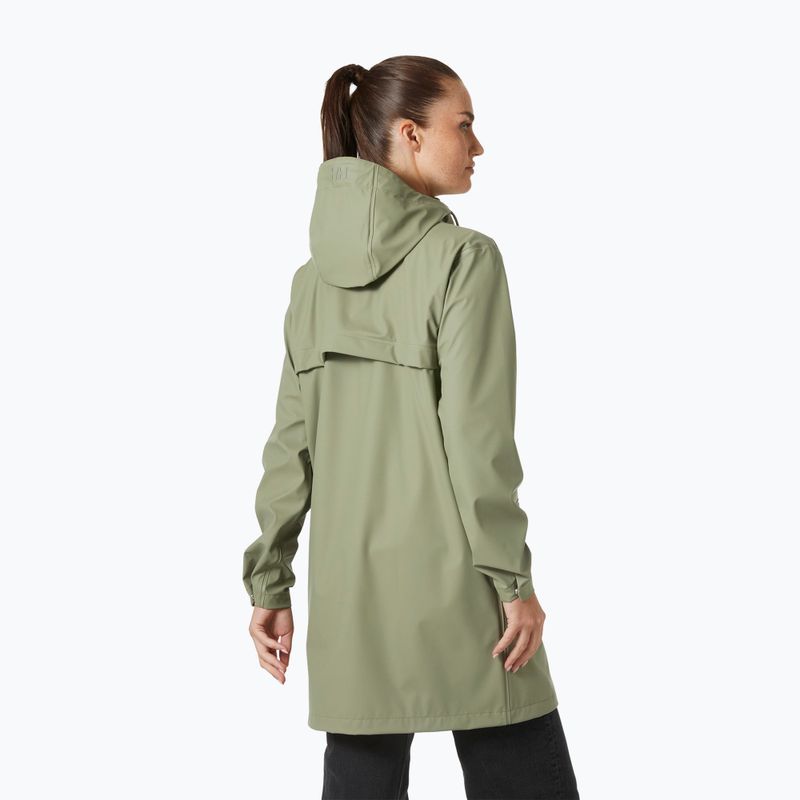 Helly Hansen дамско дъждобранно палто Moss lav green 2