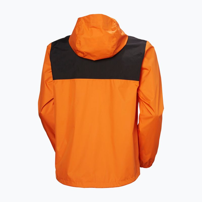 Мъжко яке за дъжд Helly Hansen Vancouver orange peel 7