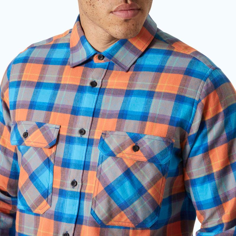 Мъжка риза Helly Hansen Lokka Organic Flannel bonfire fjell plaid 3
