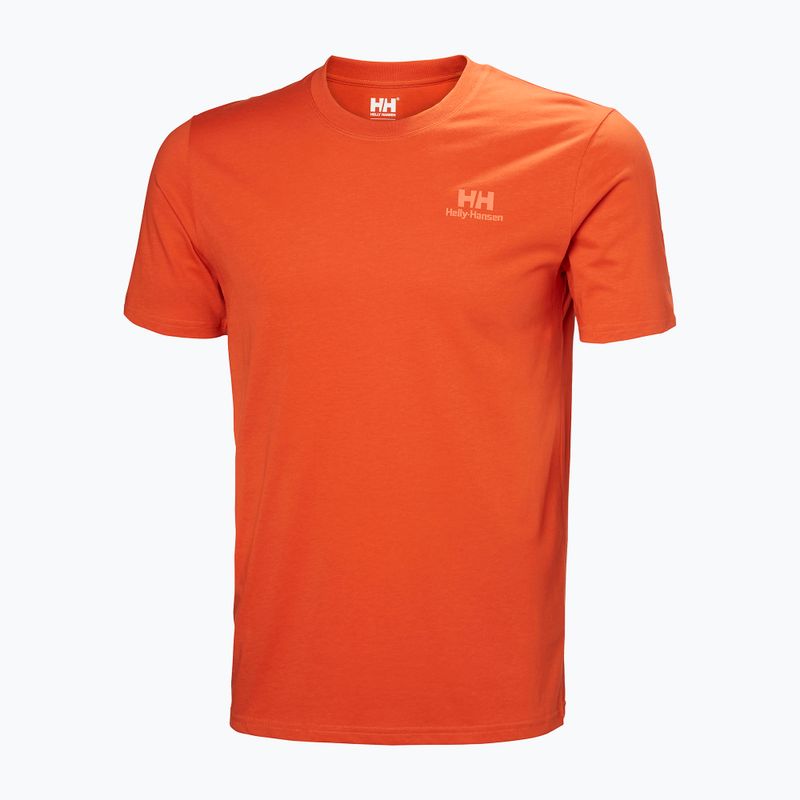Мъжка тениска Helly Hansen Nord Graphic patrol orange 4