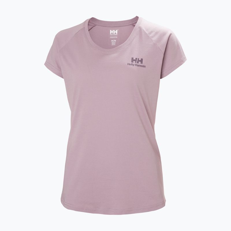 Дамска тениска Helly Hansen Nord Graphic Drop purple clay 4
