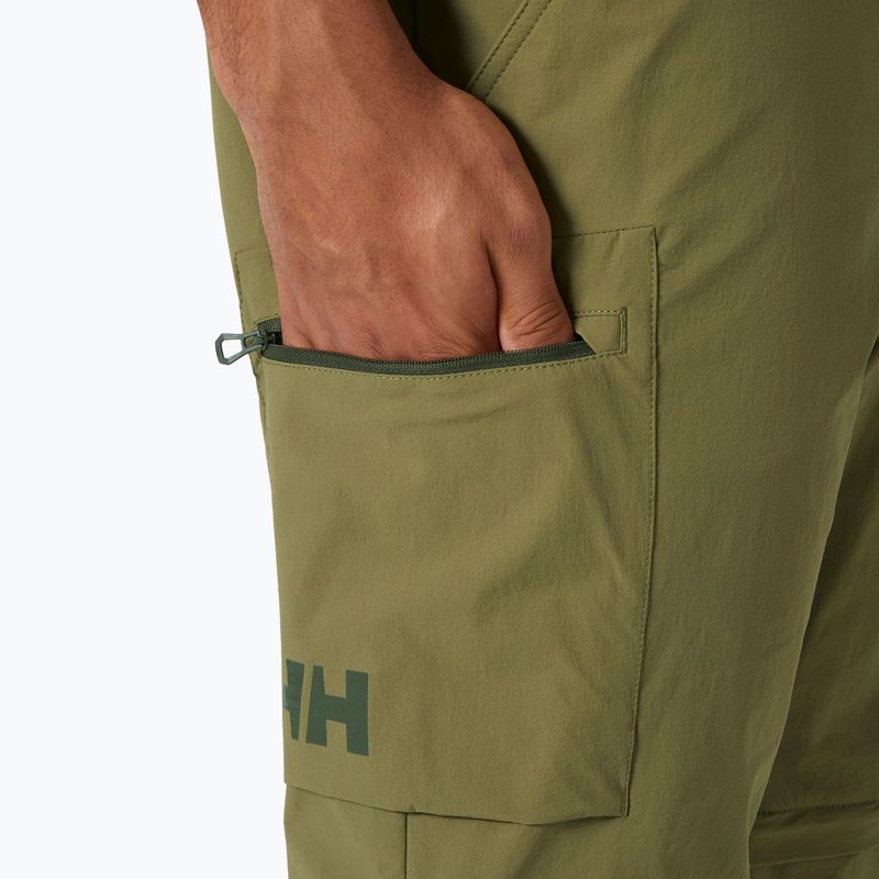 Helly Hansen мъжки софтшел панталони Brono Softshell Zip Off terrain green 4