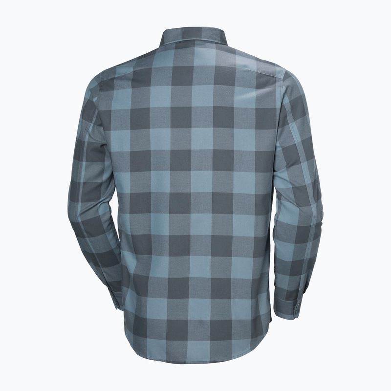 Мъжка риза Helly Hansen Aker Flannel LS jungle green buffalo plaid 6