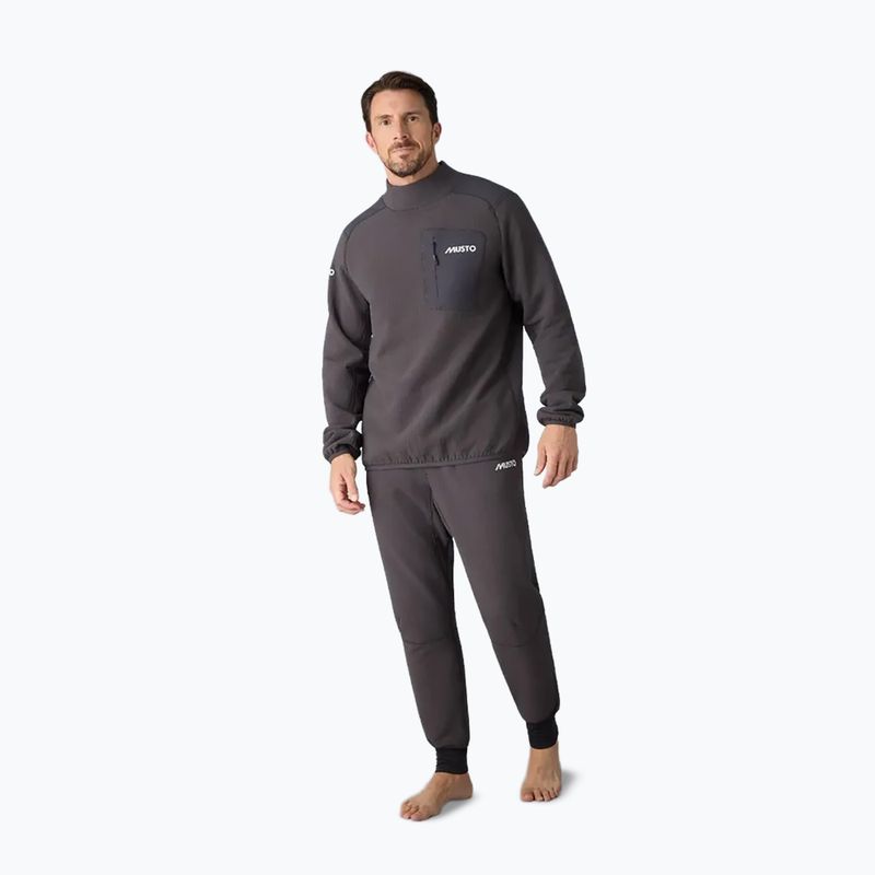 Мъжки суитшърт за ветроходство Musto Storm Fleece Midlayer carbon 2