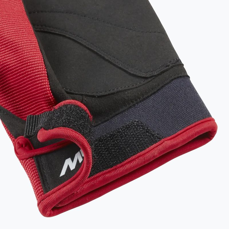 Musto Essential Sailing Long Finger 2.0 истински червени ръкавици за ветроходство 2