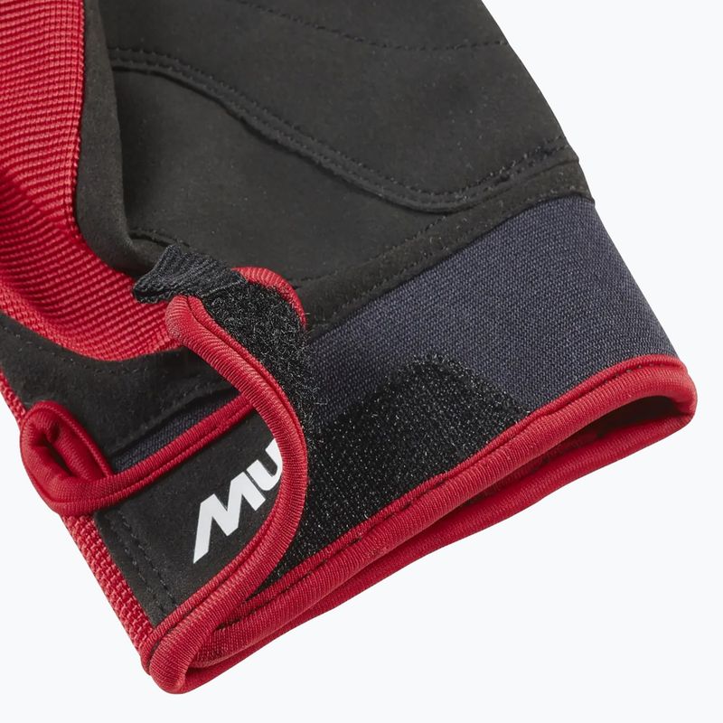 Musto Essential Sailing Short Finger 2.0 истински червени ръкавици за ветроходство 2