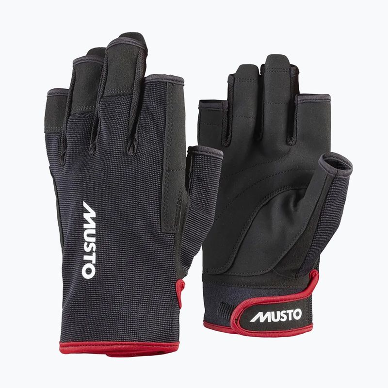 Ръкавици за ветроходство Musto Essential Sailing Short Finger 2.0 black