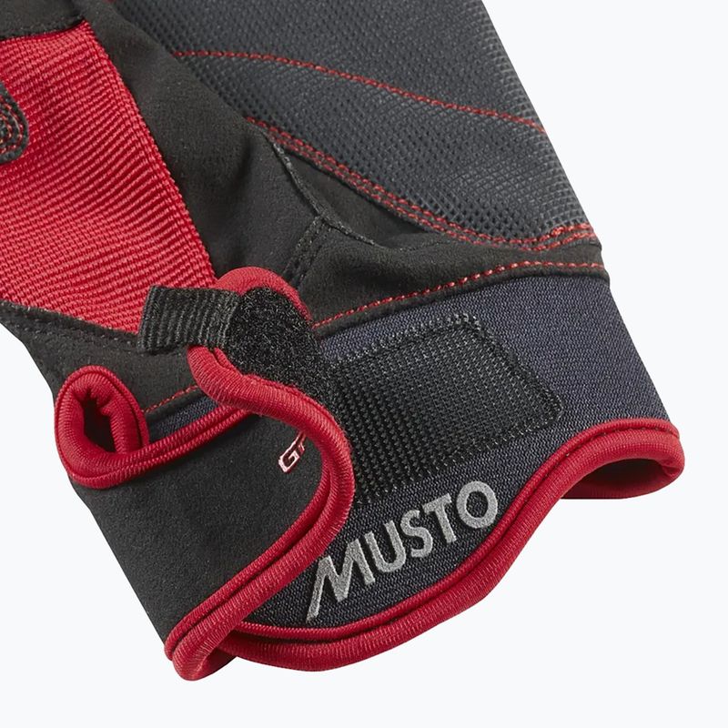 Musto Performance Дълъг пръст 2.0 истински червени ръкавици за ветроходство 2