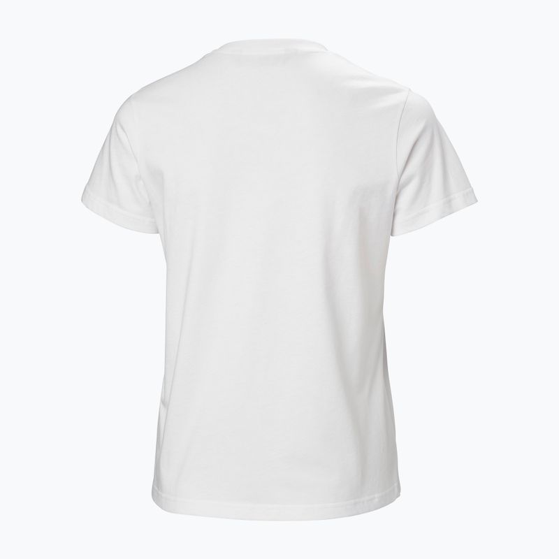 Дамска тениска Helly Hansen Logo 3.0 SS white 2