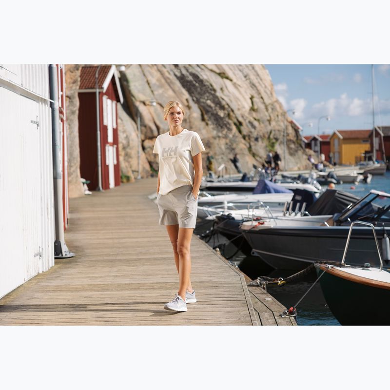 Helly Hansen дамска тениска Logo 3.0 cream 4