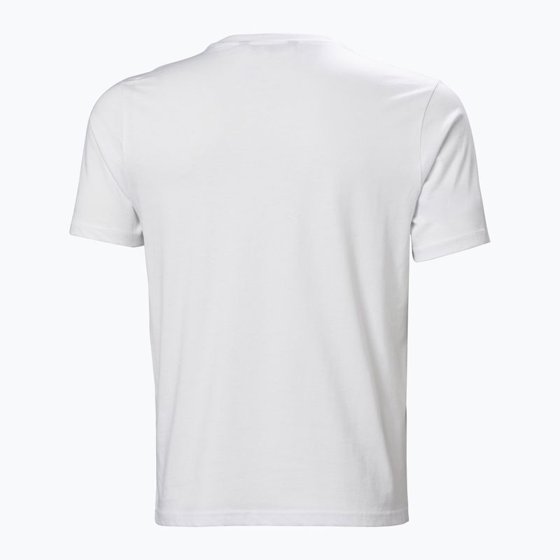 Мъжка тениска Helly Hansen 3.0 с лого в бяло 5