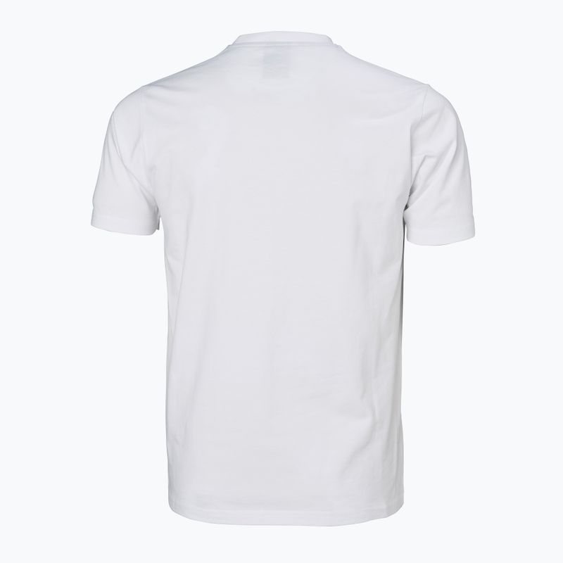 Мъжка тениска Helly Hansen Box T 2.0 бяла 2