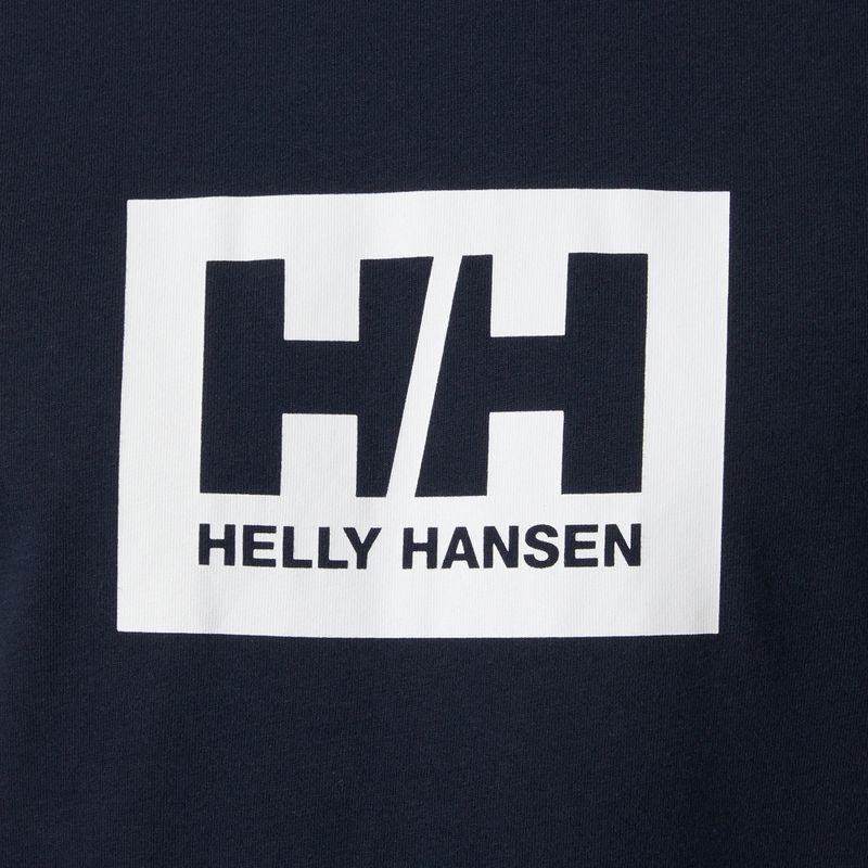 Мъжка тениска Helly Hansen Box T 2.0 в тъмносиньо 5