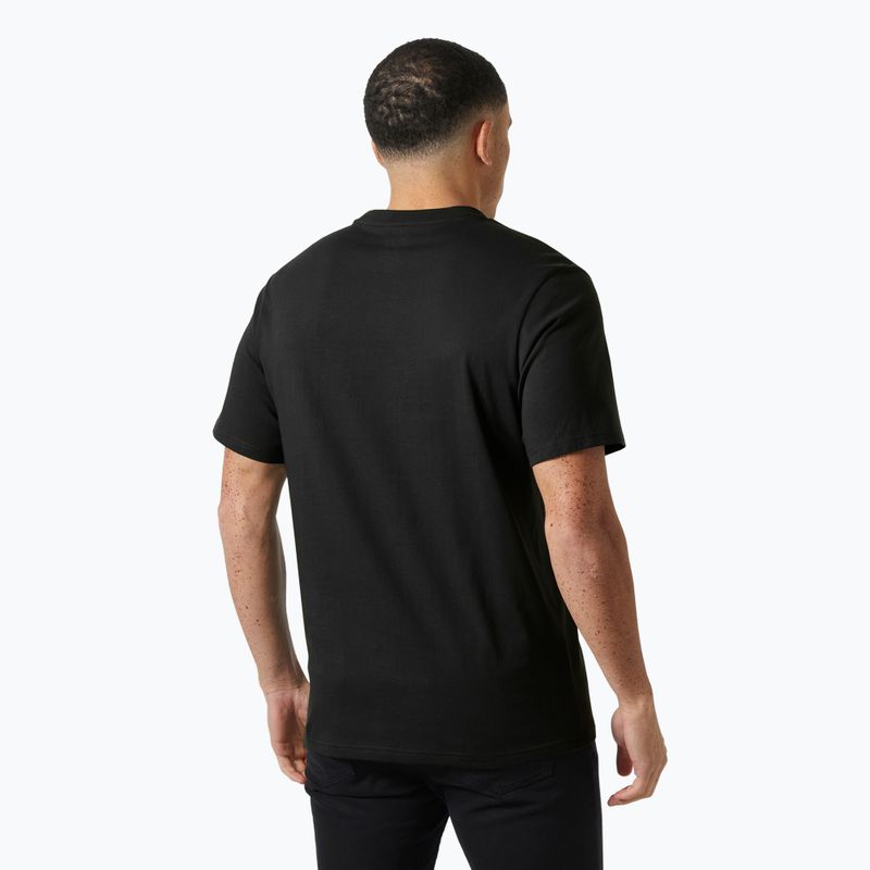 Мъжка тениска Helly Hansen Box T 2.0 черна 2