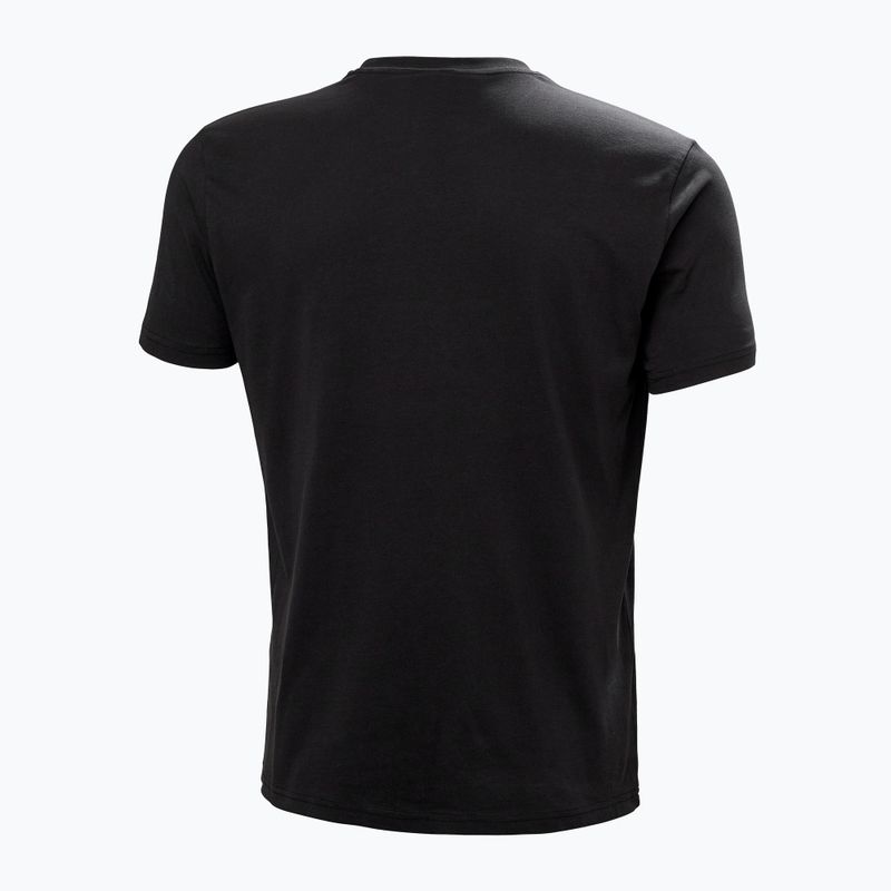 Мъжка тениска Helly Hansen Box T 2.0 черна 5