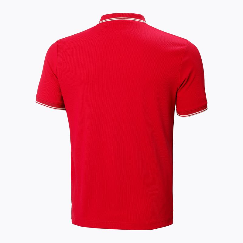 Мъжка поло тениска Helly Hansen Kos Polo red 2