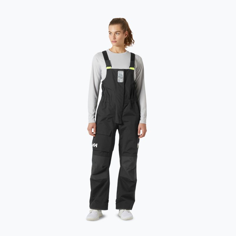 Дамски панталони за ветроходство Helly Hansen Pier 4.0 Bib ebony