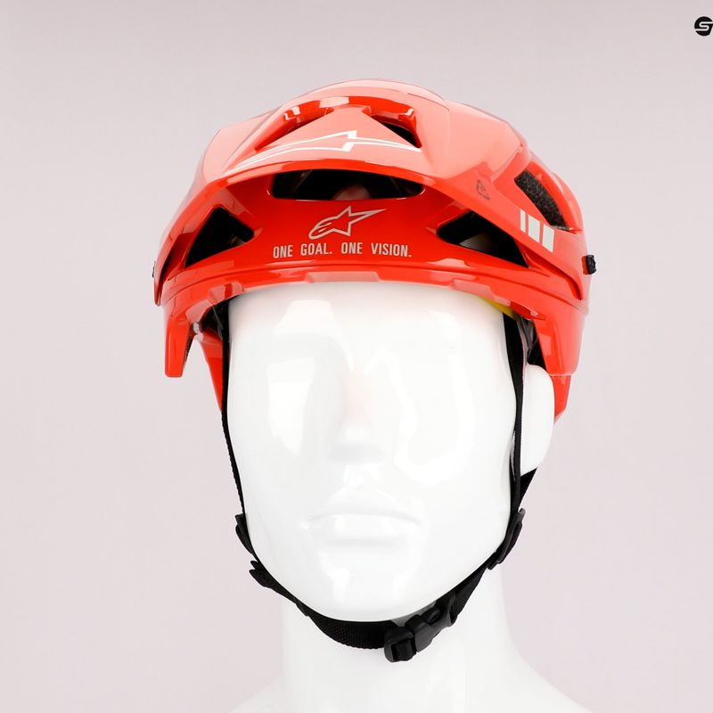 Велосипедна каска Alpinestars Vector Tech A2 червена 9