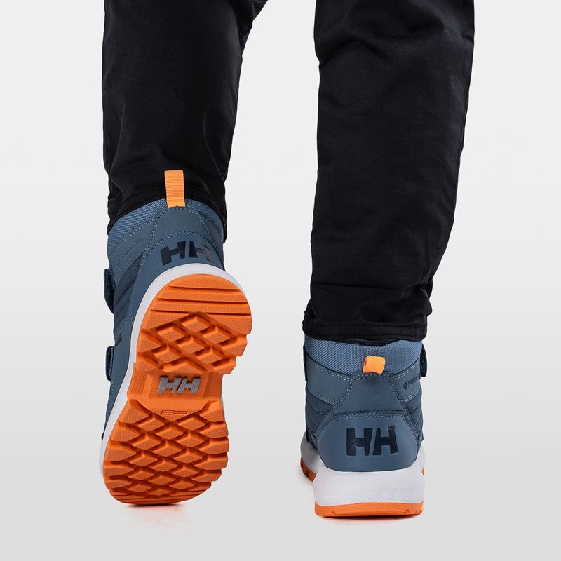 Helly Hansen Jk Bowstring Boot Детски ботуши за сняг HellyTech, изпирани в тъмносиньо/папая 8