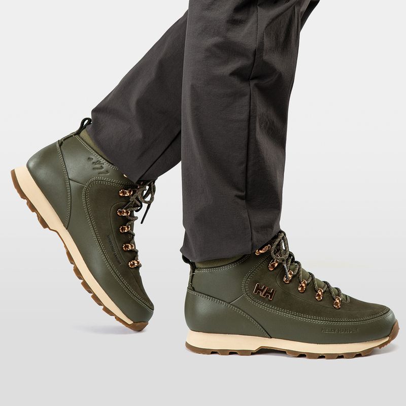 Дамски ботуши Helly Hansen за трекинг The Forester Premium utility green/cream 6