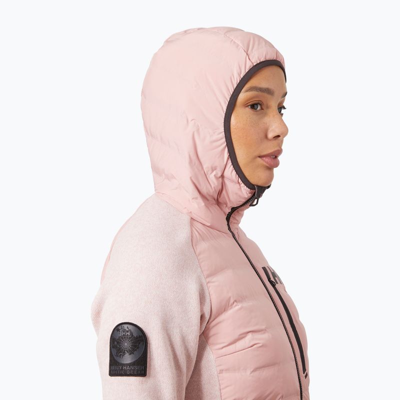 Helly Hansen дамско яке за ветроходство Arctic Ocean Hybrid Insulator pink salt 3