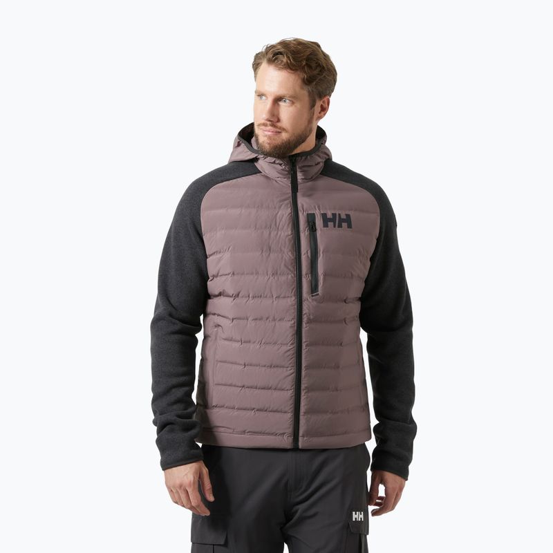 Helly Hansen мъжко яке за ветроходство Arctic Ocean Hybrid Insulator sparrow grey