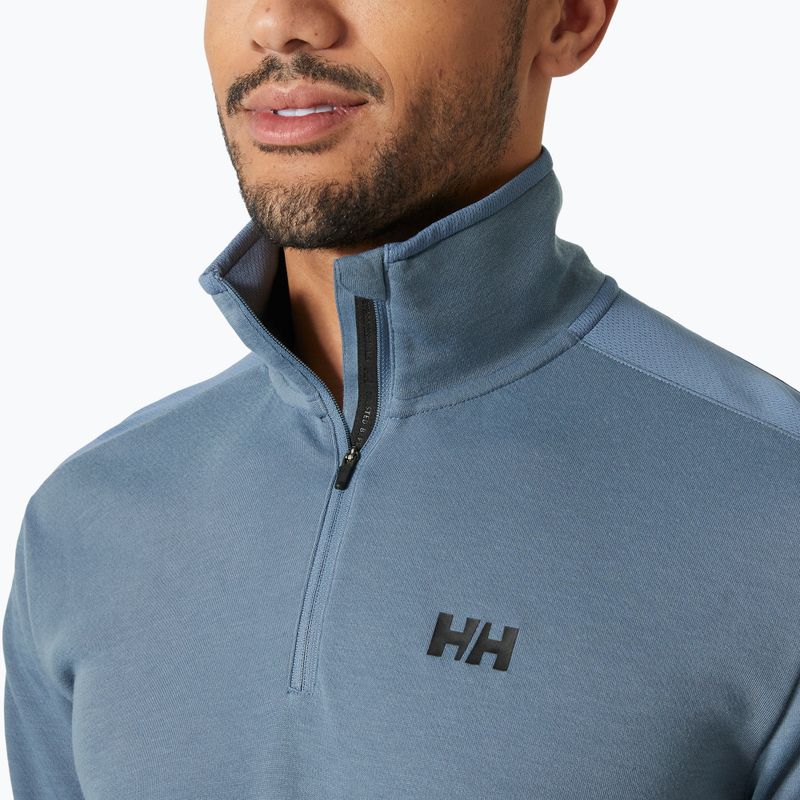 Мъжки суитшърт Helly Hansen Hp 1/2 Zip Pullover 2.0, измит в тъмносиньо 3
