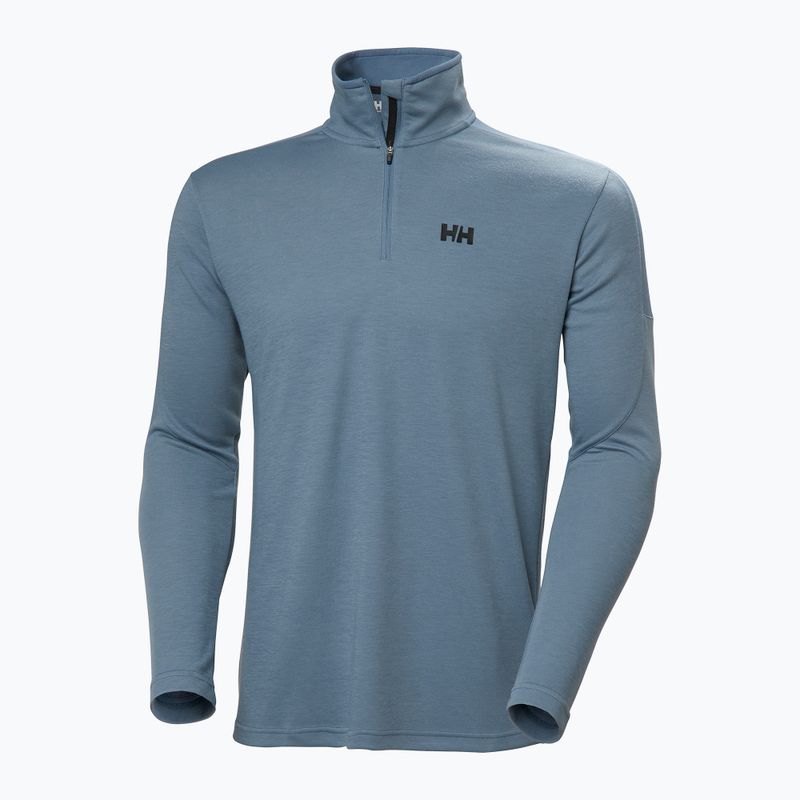 Мъжки суитшърт Helly Hansen Hp 1/2 Zip Pullover 2.0, измит в тъмносиньо 4