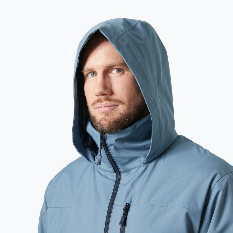 Мъжко ветроходно яке Helly Hansen Crew Hooded Midlayer 2 washed navy 3