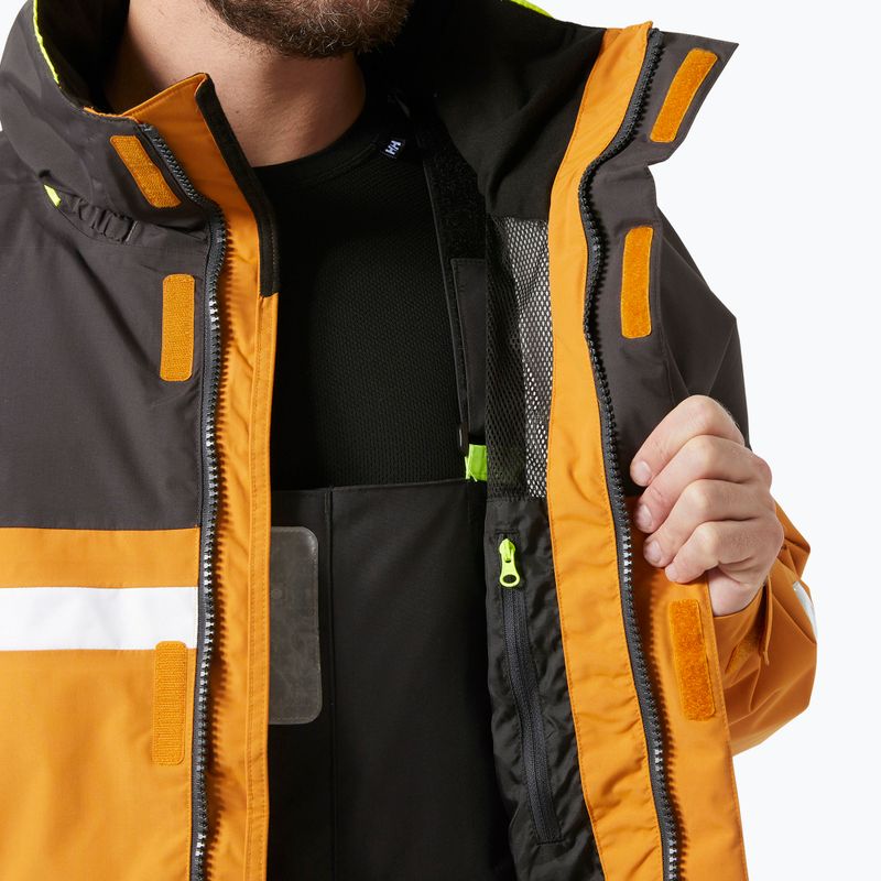 Мъжко дъждобранно яке Helly Hansen Pier 4.0 mustard 9